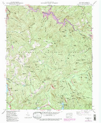 preview thumbnail of historical topo map of Jackson County, NC in 1946
