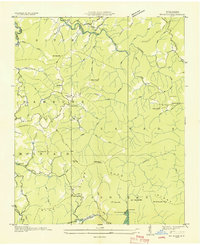 preview thumbnail of historical topo map of Jackson County, NC in 1935