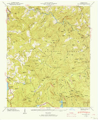 Download a high-resolution, GPS-compatible USGS topo map for Big Ridge, NC (1957 edition)
