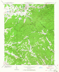 Download a high-resolution, GPS-compatible USGS topo map for Black Mountain, NC (1965 edition)