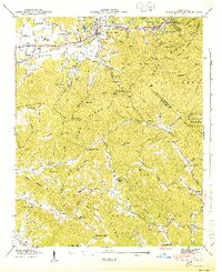 Download a high-resolution, GPS-compatible USGS topo map for Black Mountain, NC (1943 edition)