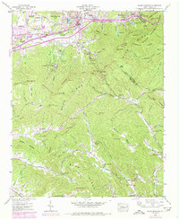 Download a high-resolution, GPS-compatible USGS topo map for Black Mountain, NC (1979 edition)