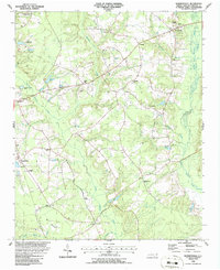 Download a high-resolution, GPS-compatible USGS topo map for Bonnetsville, NC (1986 edition)