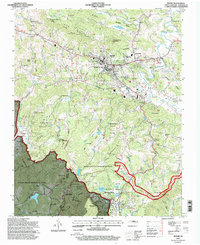 Download a high-resolution, GPS-compatible USGS topo map for Boone, NC (1998 edition)