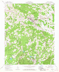 Download a high-resolution, GPS-compatible USGS topo map for Boone, NC (1968 edition)