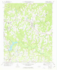 Download a high-resolution, GPS-compatible USGS topo map for Broadway, NC (1977 edition)