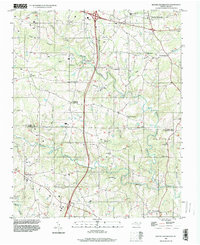 Download a high-resolution, GPS-compatible USGS topo map for Brooks Crossroads, NC (2000 edition)