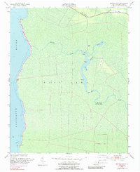 Download a high-resolution, GPS-compatible USGS topo map for Buffalo City, NC (1989 edition)