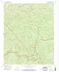Download a high-resolution, GPS-compatible USGS topo map for Bunches Bald, NC (1988 edition)