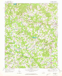 Download a high-resolution, GPS-compatible USGS topo map for Bunn West, NC (1972 edition)