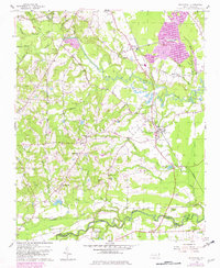 Download a high-resolution, GPS-compatible USGS topo map for Bunnlevel, NC (1982 edition)