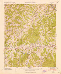 Download a high-resolution, GPS-compatible USGS topo map for Burnsville, NC (1956 edition)