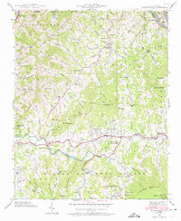Download a high-resolution, GPS-compatible USGS topo map for Burnsville, NC (1974 edition)