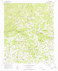 Download a high-resolution, GPS-compatible USGS topo map for Casar, NC (1958 edition)