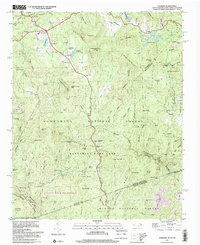 Download a high-resolution, GPS-compatible USGS topo map for Cashiers, NC (2001 edition)