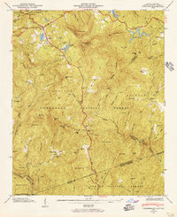 Download a high-resolution, GPS-compatible USGS topo map for Cashiers, NC (1957 edition)