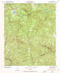 Download a high-resolution, GPS-compatible USGS topo map for Cashiers, NC (1972 edition)