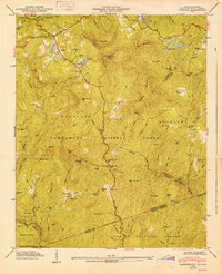 Download a high-resolution, GPS-compatible USGS topo map for Cashiers, NC (1947 edition)