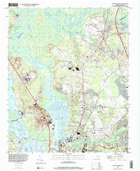 Download a high-resolution, GPS-compatible USGS topo map for Castle Hayne, NC (2000 edition)