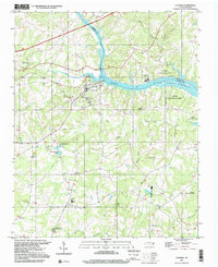 Download a high-resolution, GPS-compatible USGS topo map for Catawba, NC (2000 edition)