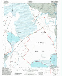Download a high-resolution, GPS-compatible USGS topo map for Catfish Lake, NC (1997 edition)