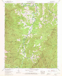 Download a high-resolution, GPS-compatible USGS topo map for Celo, NC (1972 edition)
