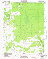 Download a high-resolution, GPS-compatible USGS topo map for Chapanoke, NC (1982 edition)