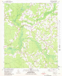 Download a high-resolution, GPS-compatible USGS topo map for Chinquapin, NC (1981 edition)