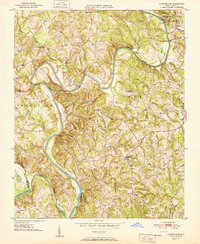 1951 Map of Churchland