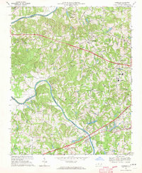 Download a high-resolution, GPS-compatible USGS topo map for Clemmons, NC (1970 edition)
