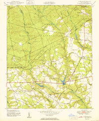 1950 Map of Clifdale