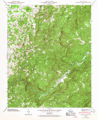 Download a high-resolution, GPS-compatible USGS topo map for Cliffield Mtn, NC (1967 edition)