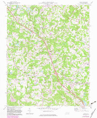 Download a high-resolution, GPS-compatible USGS topo map for Climax, NC (1983 edition)