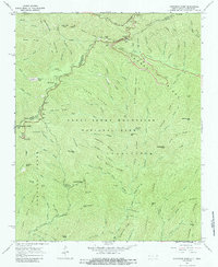 Download a high-resolution, GPS-compatible USGS topo map for Clingmans Dome, NC (1988 edition)