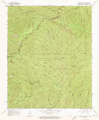 Download a high-resolution, GPS-compatible USGS topo map for Clingmans Dome, NC (1972 edition)