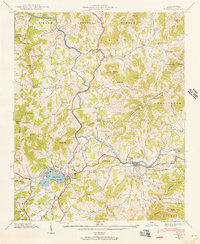 Download a high-resolution, GPS-compatible USGS topo map for Clyde, NC (1956 edition)