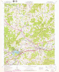 Download a high-resolution, GPS-compatible USGS topo map for Clyde, NC (1979 edition)