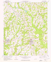 Download a high-resolution, GPS-compatible USGS topo map for Coats, NC (1975 edition)