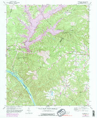 Download a high-resolution, GPS-compatible USGS topo map for Cokesbury, NC (1990 edition)