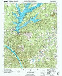 Download a high-resolution, GPS-compatible USGS topo map for Cokesbury, NC (1999 edition)