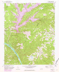 Download a high-resolution, GPS-compatible USGS topo map for Cokesbury, NC (1982 edition)