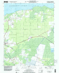Download a high-resolution, GPS-compatible USGS topo map for Columbia East, NC (2001 edition)