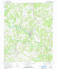 Download a high-resolution, GPS-compatible USGS topo map for Cooleemee, NC (1992 edition)