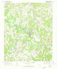 Download a high-resolution, GPS-compatible USGS topo map for Cooleemee, NC (1972 edition)