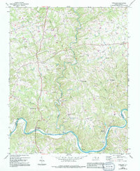 Download a high-resolution, GPS-compatible USGS topo map for Copeland, NC (1994 edition)