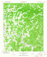 Download a high-resolution, GPS-compatible USGS topo map for Corbin Knob, NC (1965 edition)