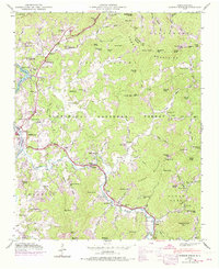 Download a high-resolution, GPS-compatible USGS topo map for Corbin Knob, NC (1974 edition)