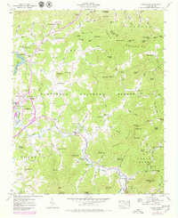 Download a high-resolution, GPS-compatible USGS topo map for Corbin Knob, NC (1984 edition)
