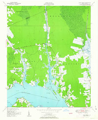 Download a high-resolution, GPS-compatible USGS topo map for Core Creek, NC (1951 edition)