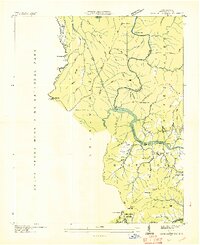 Download a high-resolution, GPS-compatible USGS topo map for Cove Creek Gap, NC (1936 edition)